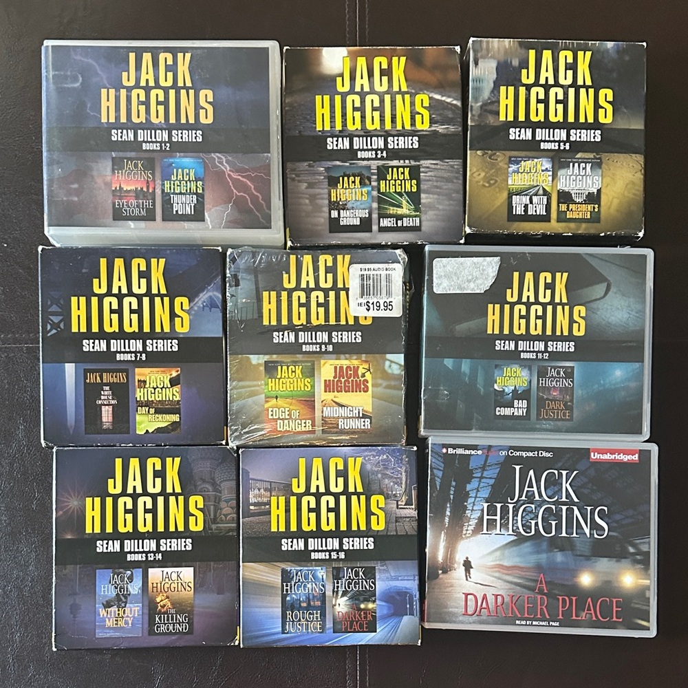 Sean Dillon Series Audiobook Collection